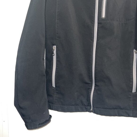 Eddie Bauer black lightweight zip up jacket size Tall L - Picture 5 of 13